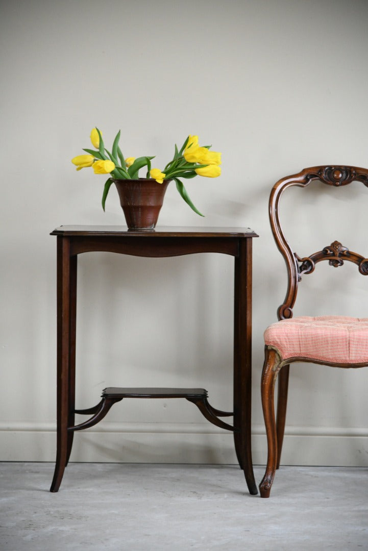 Edwardian Two Tier Side Table