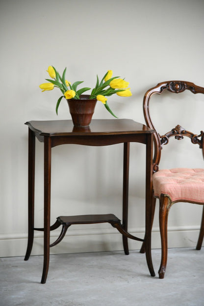 Edwardian Two Tier Side Table