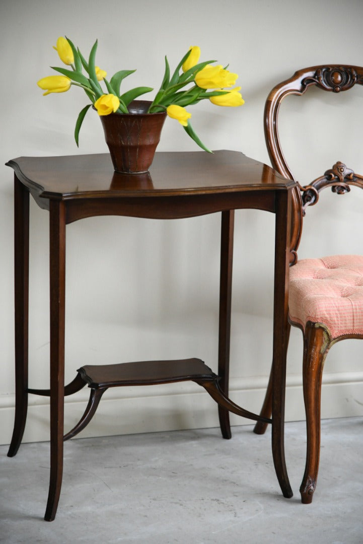 Edwardian Two Tier Side Table