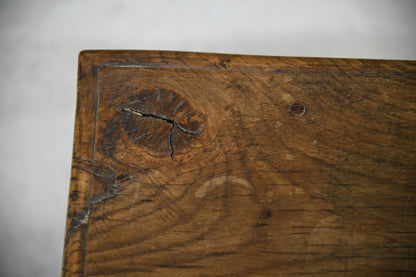 17th Century Style Oak Joint Stool