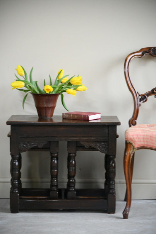 Oak Nest of Tables