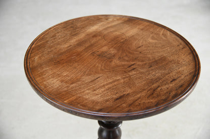 Mahogany Tripod Dish Top Table