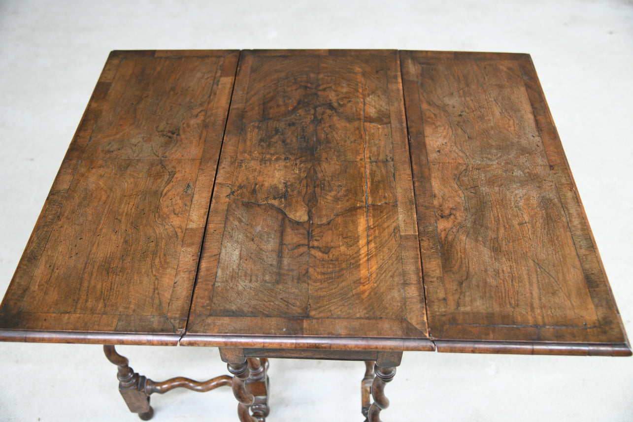 Queen Anne Style Drop Leaf Table