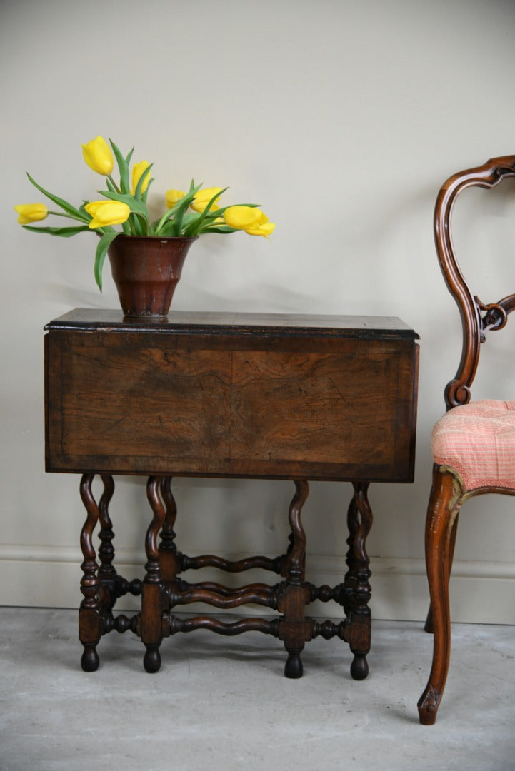 Queen Anne Style Drop Leaf Table