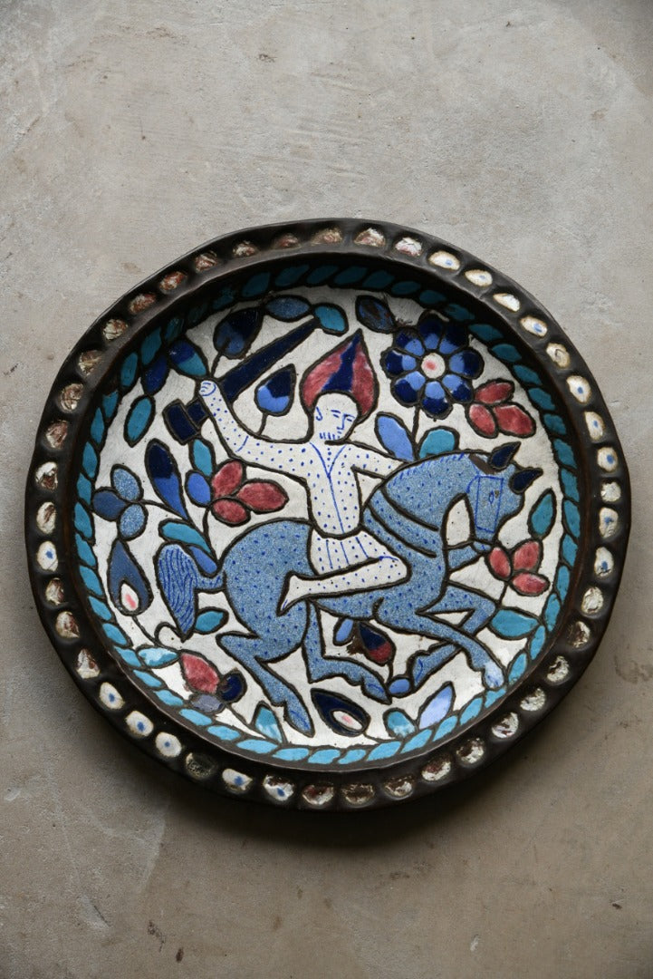 Persian Enamel Charger