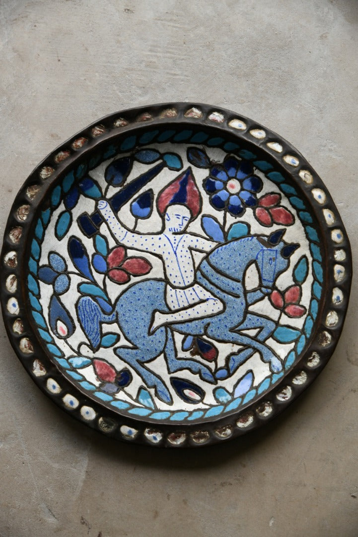 Persian Enamel Charger