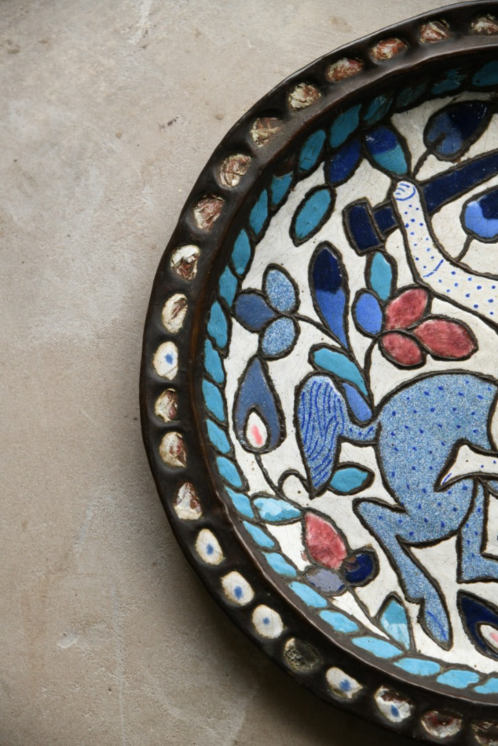 Persian Enamel Charger