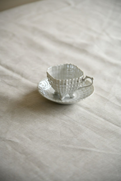 Lustre Ware Shell Cup and Saucer