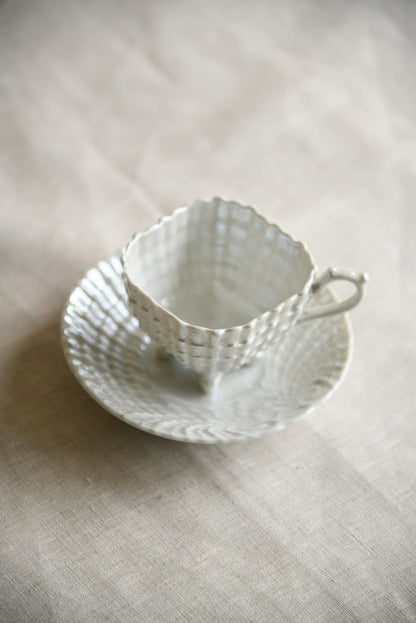 Lustre Ware Shell Cup and Saucer