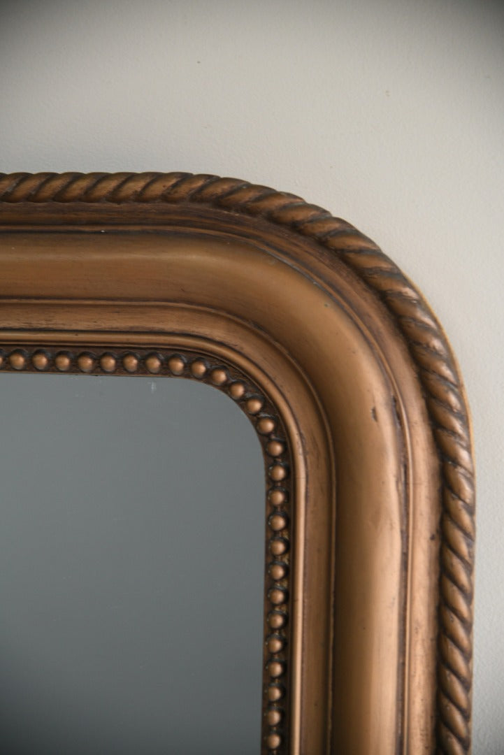 Large Victorian Gilt Mirror