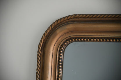 Large Victorian Gilt Mirror