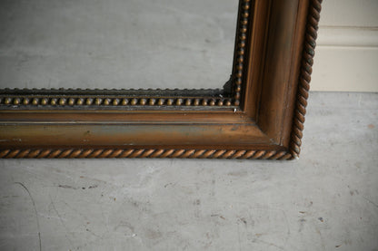 Large Victorian Gilt Mirror