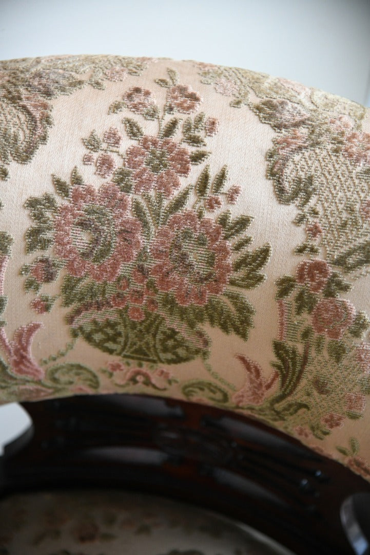 Antique Edwardian Upholstered Chaise Longue