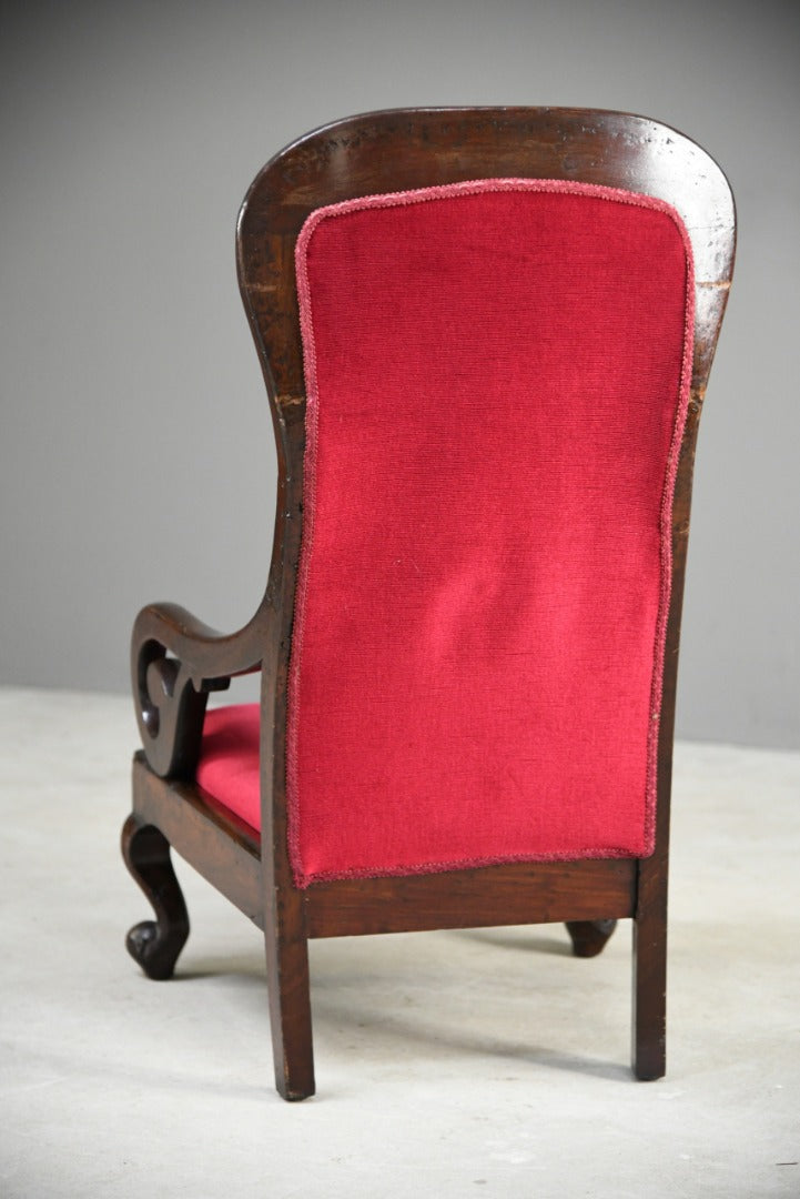 Antique Upholstered Armchair