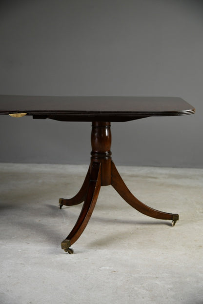 Antique Mahogany Triple Dining Table