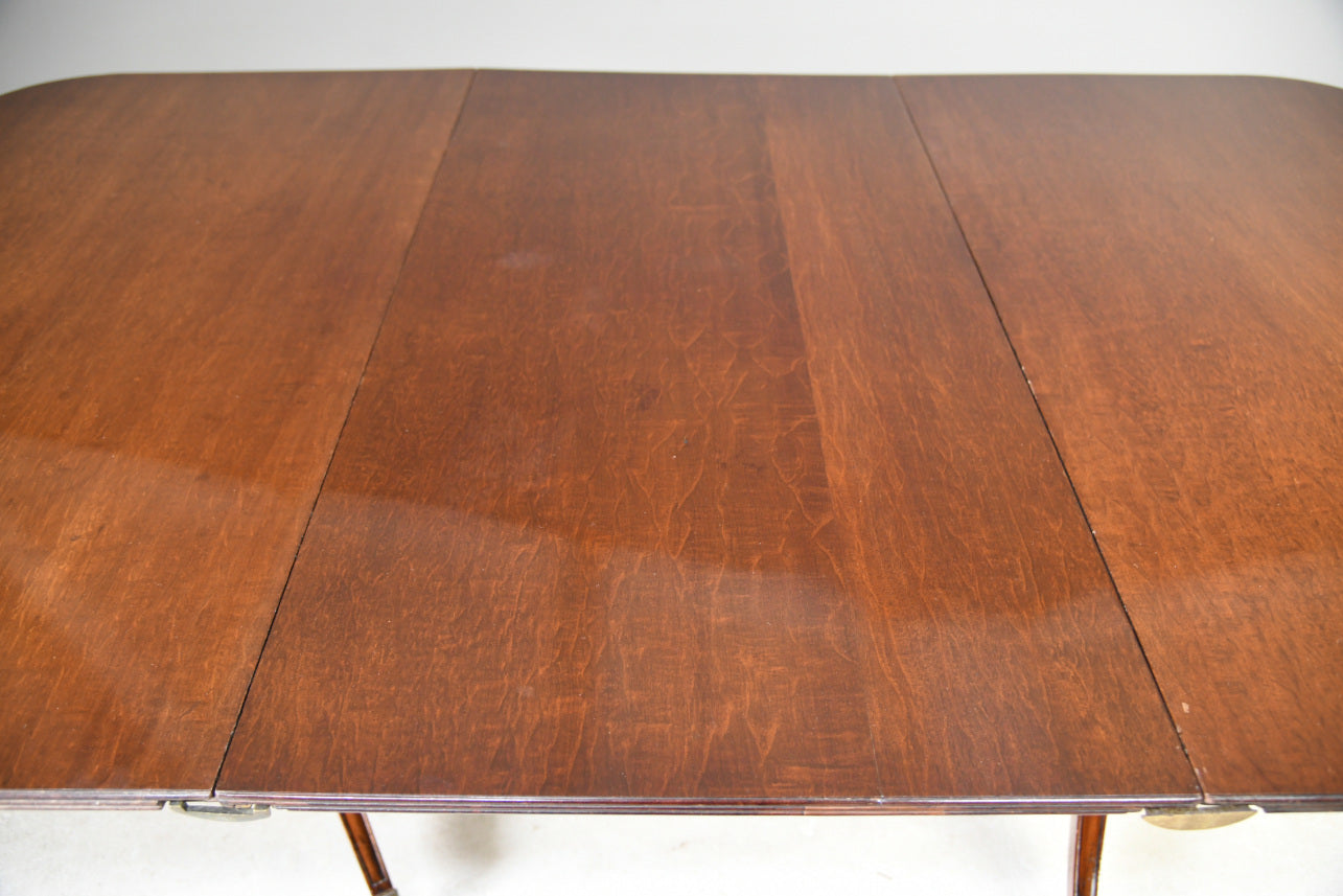 Antique Mahogany Triple Dining Table