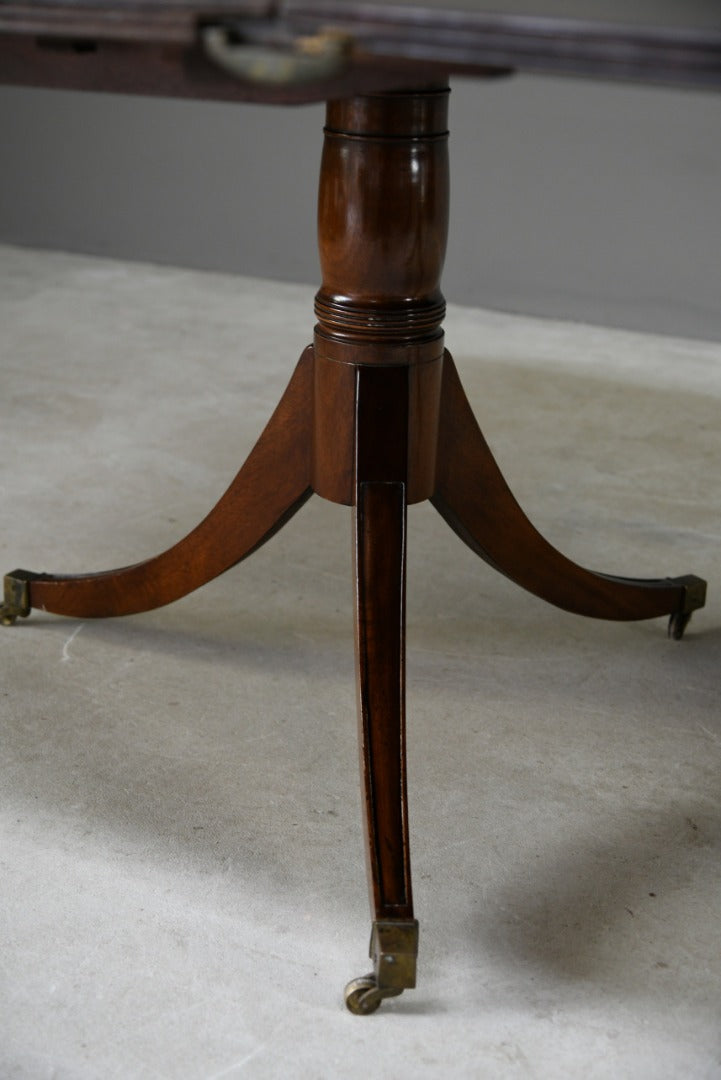 Antique Mahogany Triple Dining Table