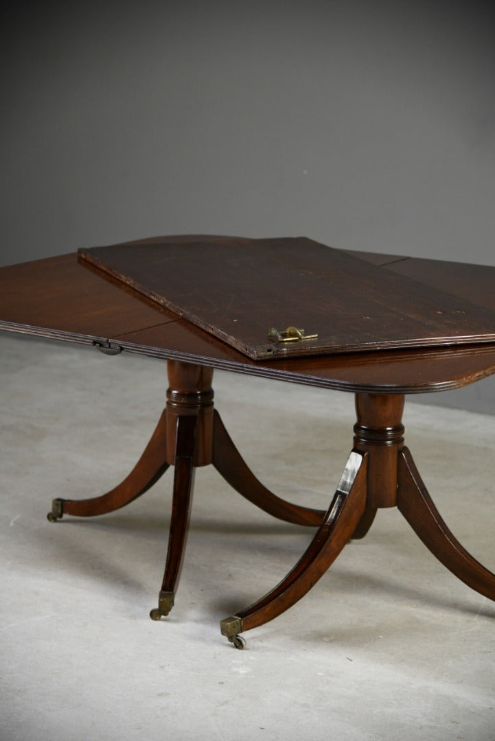 Antique Mahogany Triple Dining Table