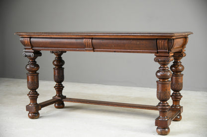 Antique Oak Console Table