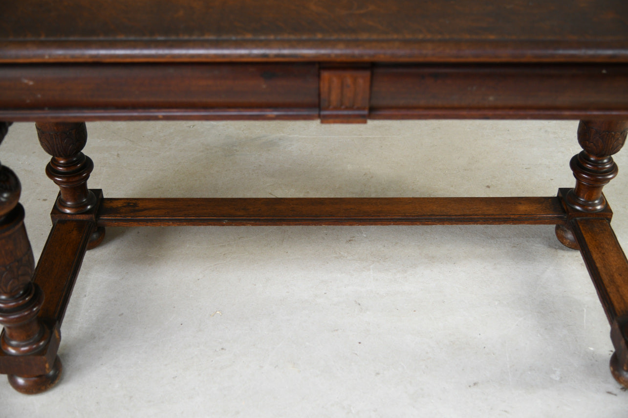 Antique Oak Console Table