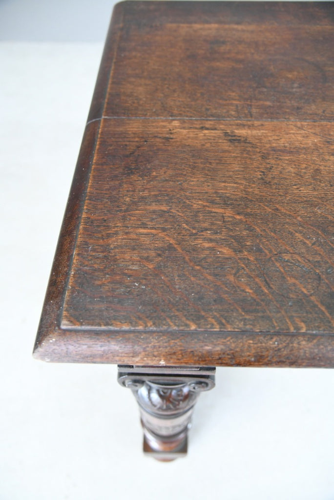 Antique Oak Console Table