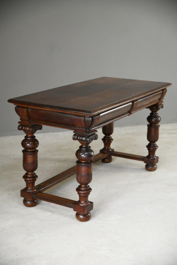 Antique Oak Console Table