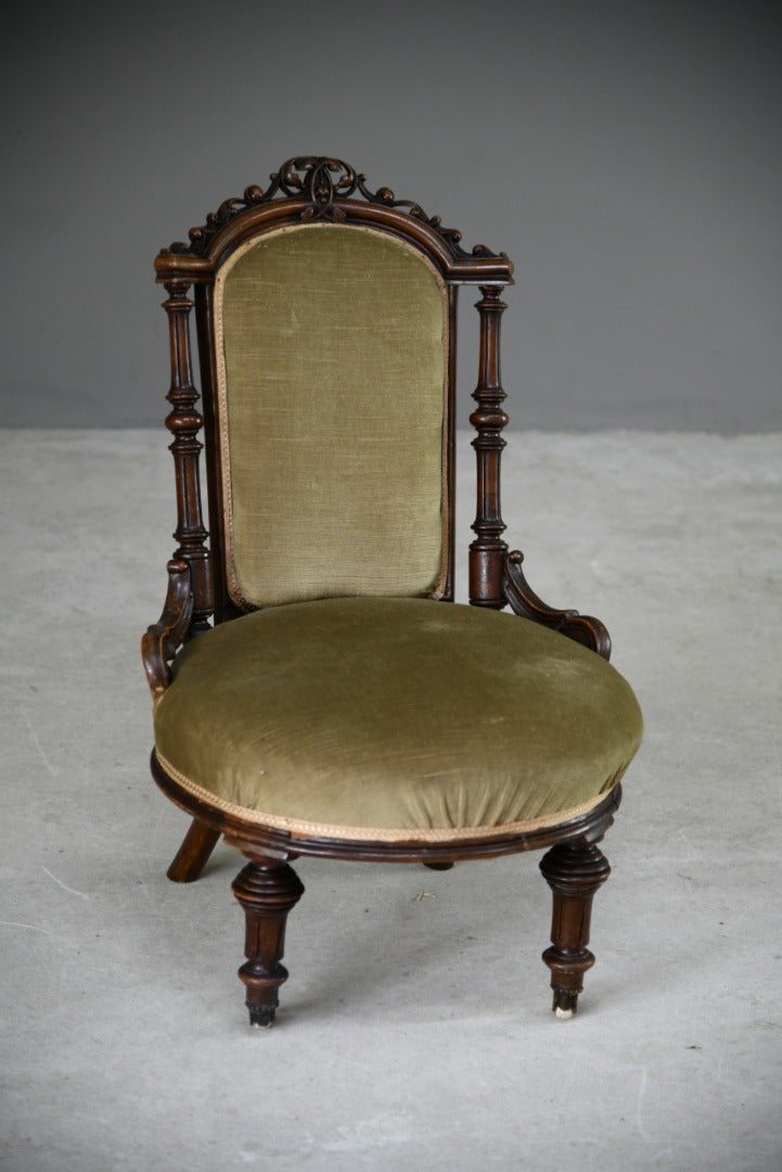 Victorian Small Nursing Chair