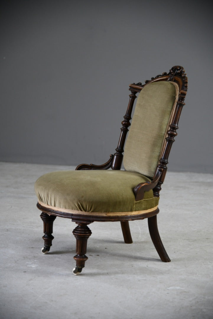 Victorian Small Nursing Chair