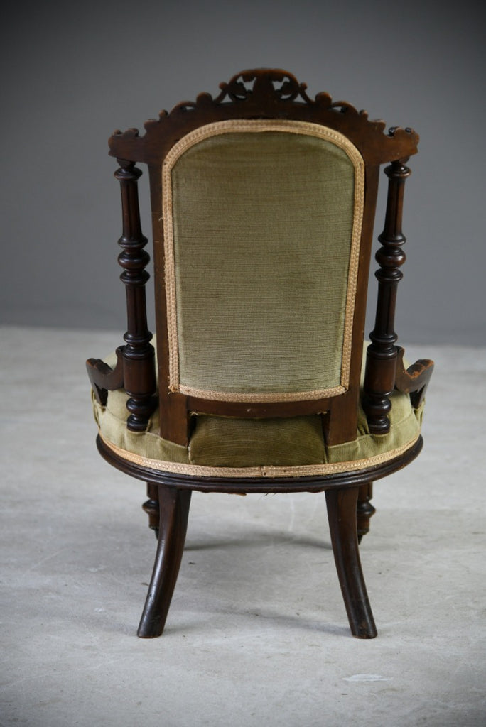 Victorian Small Nursing Chair