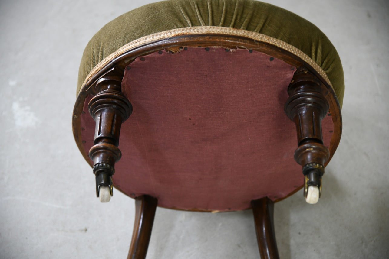 Victorian Small Nursing Chair