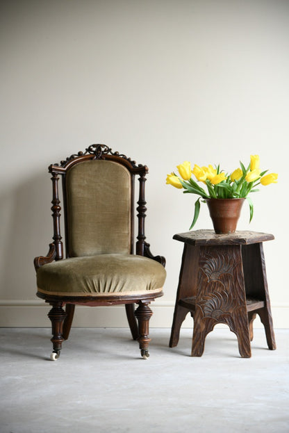 Victorian Small Nursing Chair