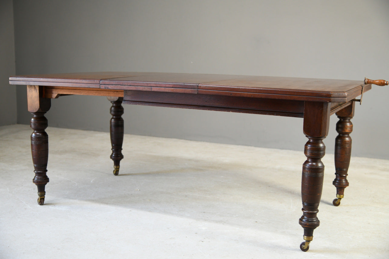 Edwardian Walnut Dining Table