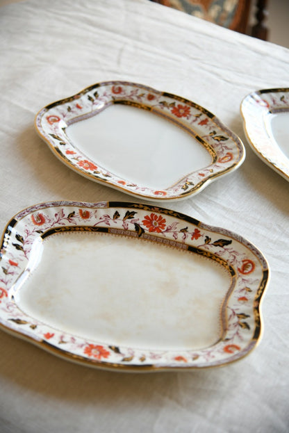 3 Ashworth Brothers Antique Platters