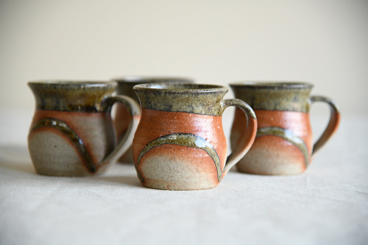 4 Small Coffee Mugs