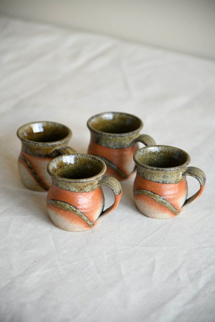 4 Small Coffee Mugs