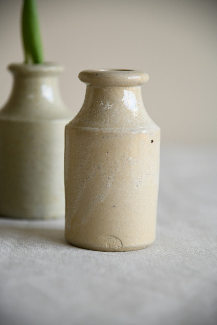 3 Stoneware Bottles 