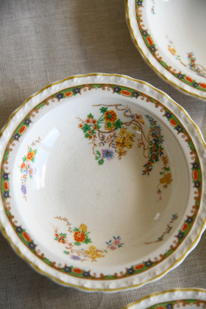 Myott Vintage Floral Small Bowls