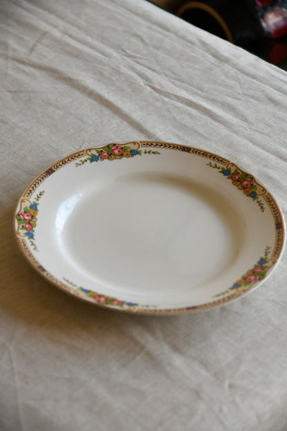 6 Floral Vintage Dinner Plates