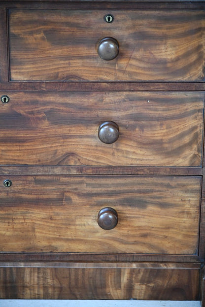 Large Mahogany Compactum Wardrobe