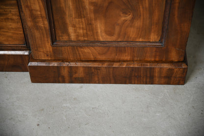 Large Mahogany Compactum Wardrobe