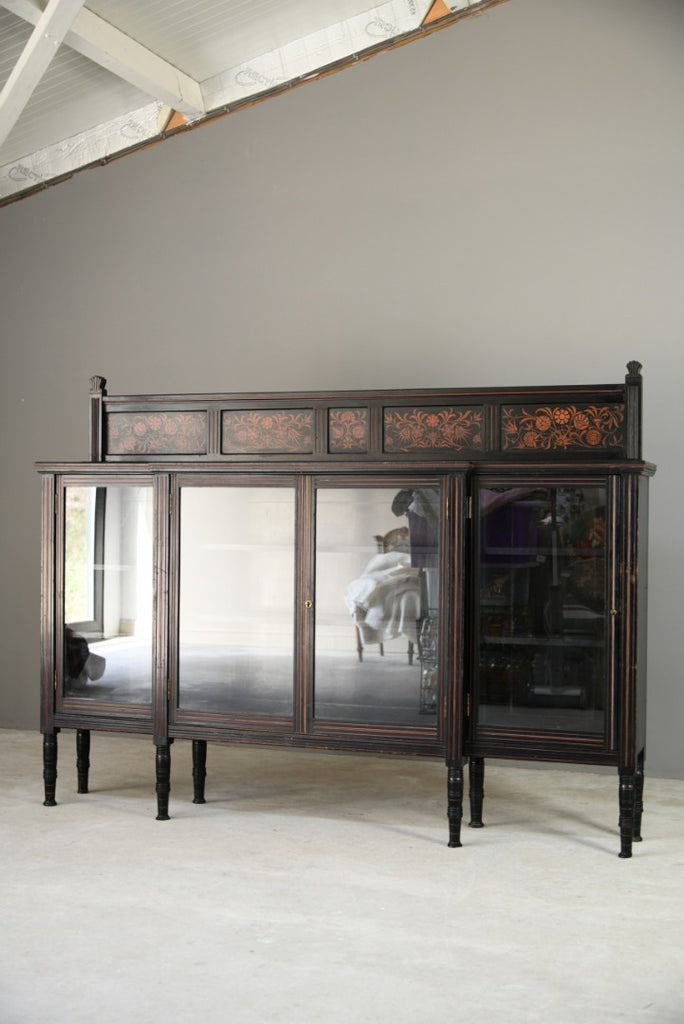 Victorian Aesthetic Movement Glazed Cabinet