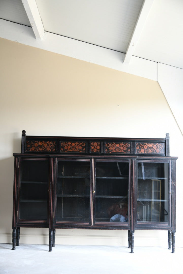 Victorian Aesthetic Movement Glazed Cabinet