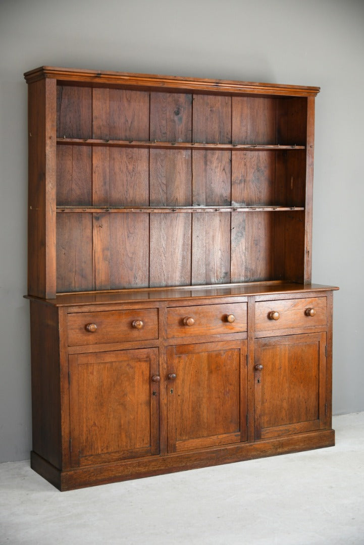 Antique Teak Kitchen Dresser