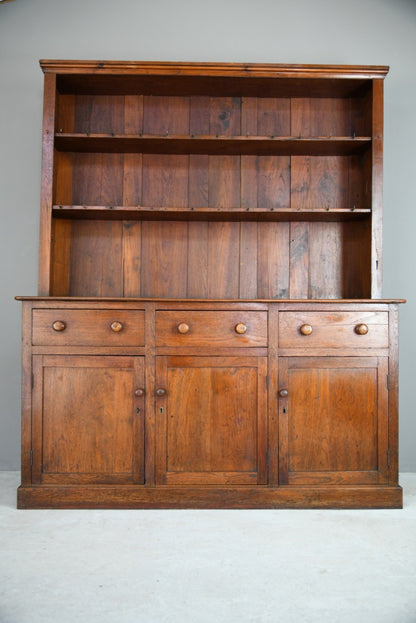 Antique Teak Kitchen Dresser