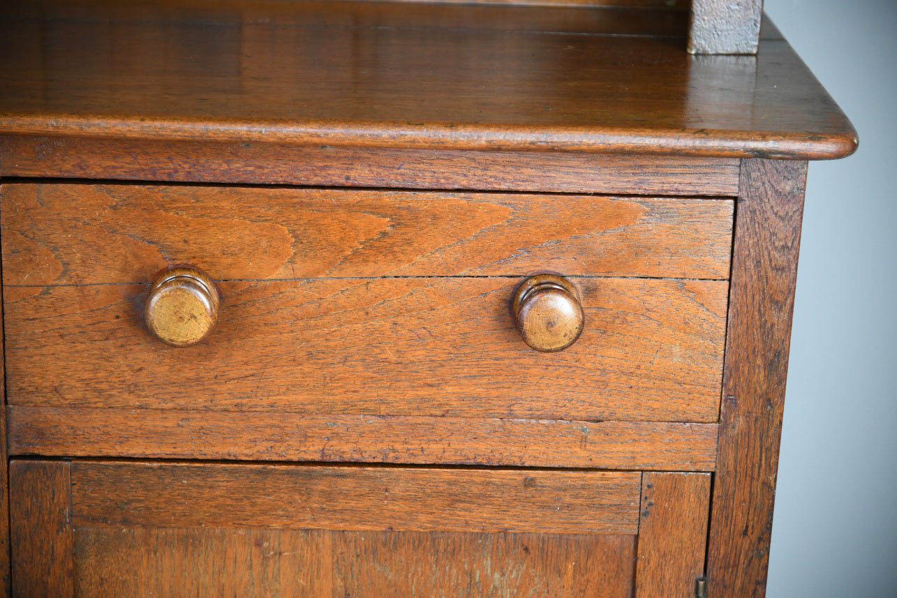 Antique Teak Kitchen Dresser