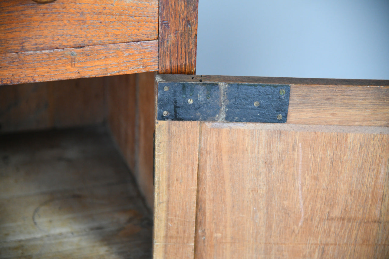 Antique Teak Kitchen Dresser