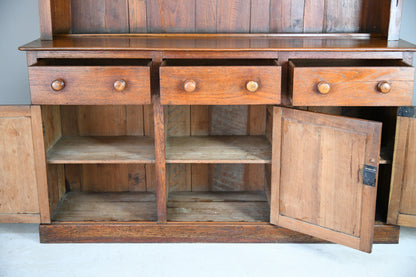 Antique Teak Kitchen Dresser