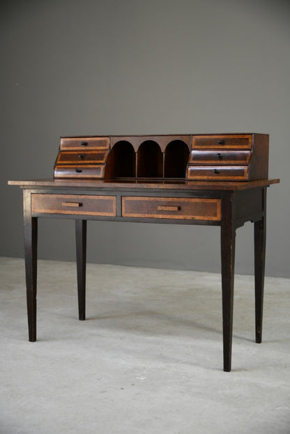 Early 20th Century Burr Walnut Desk