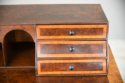 Early 20th Century Burr Walnut Desk