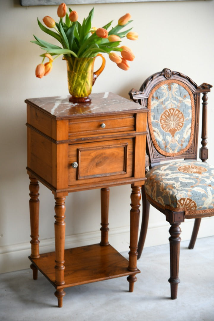 Marble Top Pot Cupboard